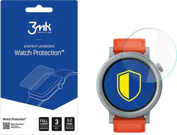 Xham mbrojtës 3mk FlexibleGlass për CMF by Nothing Watch Pro 2, edge to edge, transparent