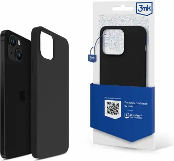 Mbështjellës silikoni për celular 3mk Protection, për iPhone 13 mini, i zi
