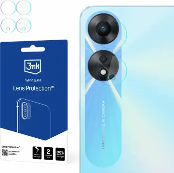 Xham mbrojtës lente 3mk për Oppo A58 5G, hibrid, transparrent