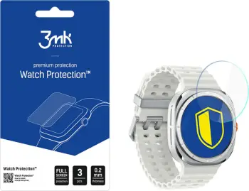 Xham mbrojtës 3mk FlexibleGlass për Samsung Galaxy Watch 7 Ultra, i tejdukshëm