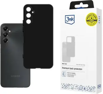 Futrollë 3MK Matt Case për Samsung Galaxy A05s, TPU, mat, e zezë