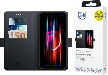 Mbrojtëse silikoni 3MK për Samsung Galaxy A54 5G, e zezë