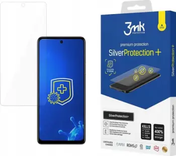 Folie mbrojtëse ekrani 3MK SilverProtection+, për Realme 12 Pro 12 Pro+, antibakteriale, TPU transparente