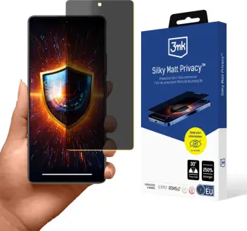 Folie privatësie mat 3mk Silky Matt Privacy për Xiaomi Redmi Note 13 4G