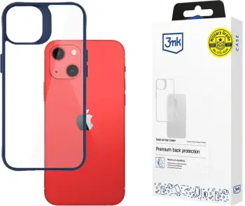 Mbështjellës 3mk Protection Satin Armor Case+ për iPhone 13, Transparent/Gjelbër