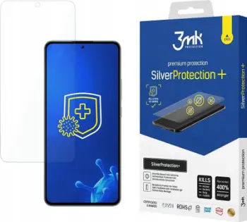 Film mbrojtës ekrani 3mk SilverProtection Plus për Xiaomi 13T 13T Pro, antimikrobial, vetë rigjenerues, transparent