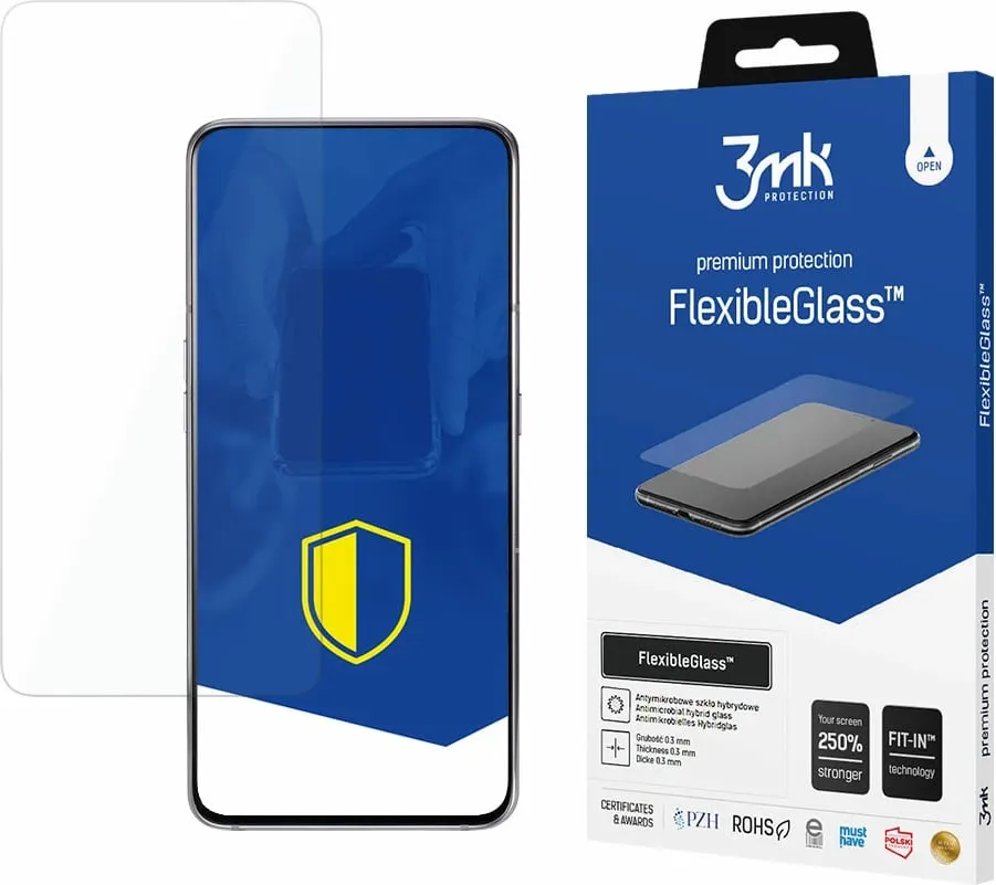 Mbrojtës ekrani FlexibleGlass 3mk Protection për Samsung Galaxy A80 - 1