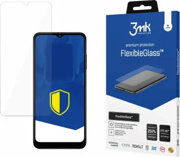 Mbrojtës ekrani 3mk FlexibleGlass për Samsung Galaxy A03s, transparent