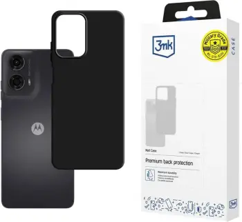 Mbështjellës 3mk Matt Case për Motorola Moto G24 Power, i zi