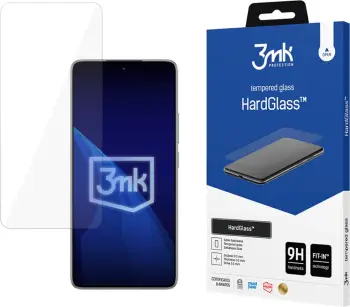Xham i temperuar 3mk HardGlass Max për Xiaomi 14T / 14T Pro, i zi