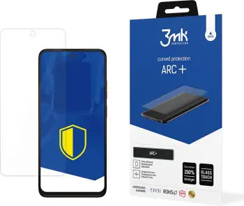 Film mbrojtës për ekran, 3mk Protection ARC+, për Motorola Moto G35 5G, Transparent