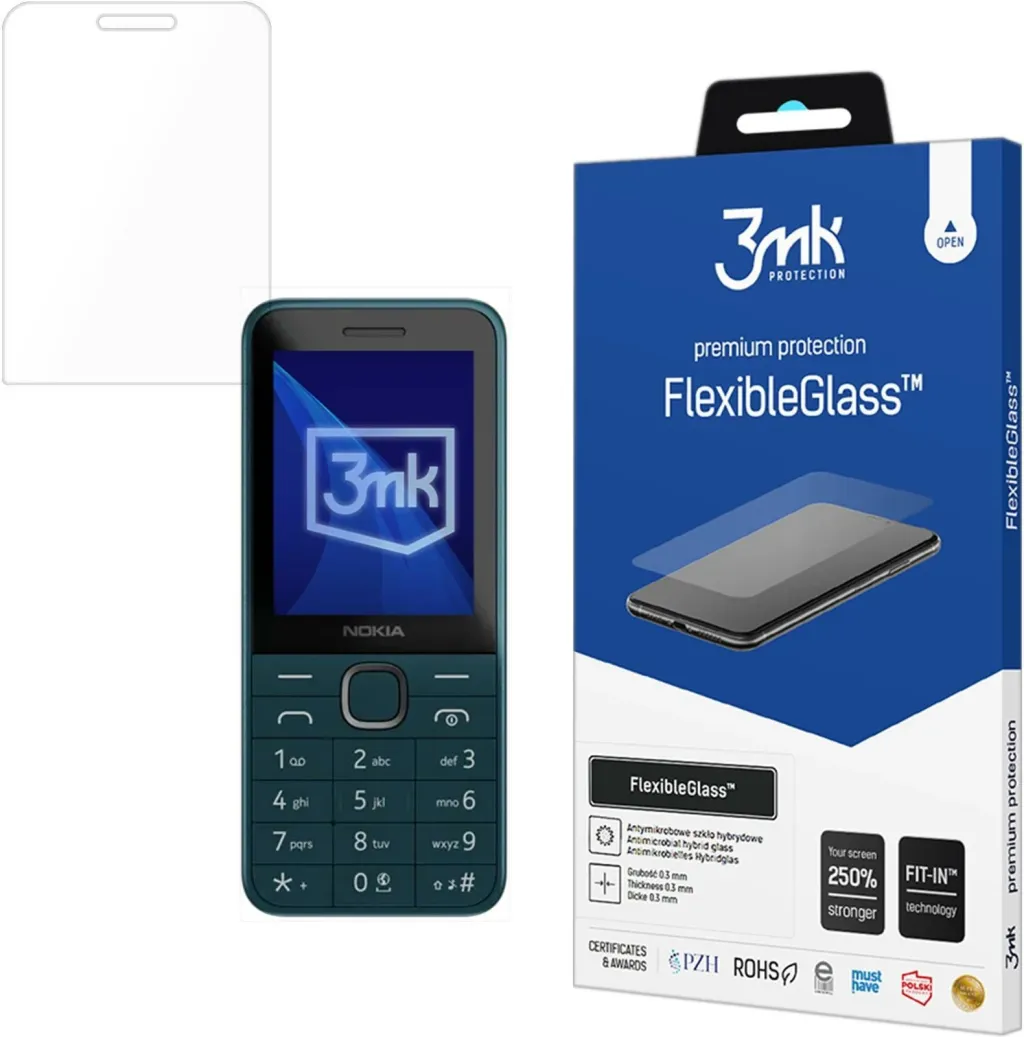 Mbrojtës ekrani FlexibleGlass 3mk për Nokia 225 4G (2024) - 1