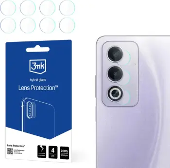 Xham hibrid mbrojtës për kamerë 3mk Protection për Oppo A80, set