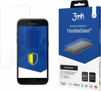 Xham mbrojtës hibrid 3mk FlexibleGlass për Samsung Galaxy A3 2017