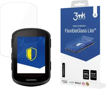 Mbrojtës ekrani hibrid 3mk FlexibleGlass për Garmin Edge 840, Transparent