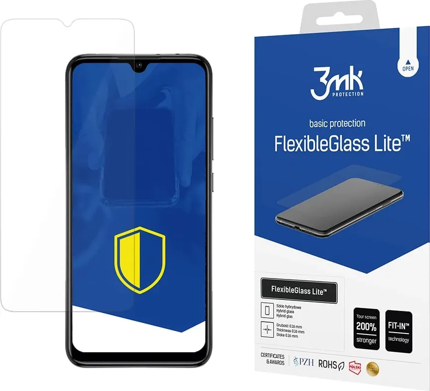 Xham hibrid mbrojtës 3mk FlexibleGlass Lite për Xiaomi Redmi 9 - 1
