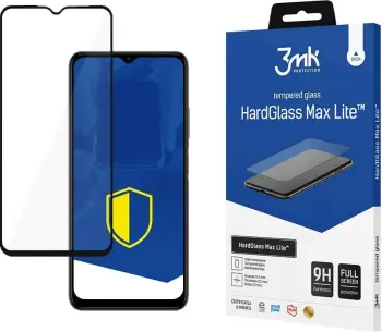 Xham mbrojtës 3mk HardGlass Max Lite për Oppo A38, i zi