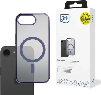 Mbështjellës 3mk Frosty MagCase për iPhone 16E, Kaltër