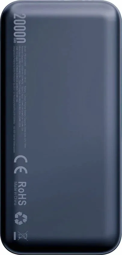 Powerbank 3mk PowerHouse 20,000mAh, 3 porta, Blu - 5