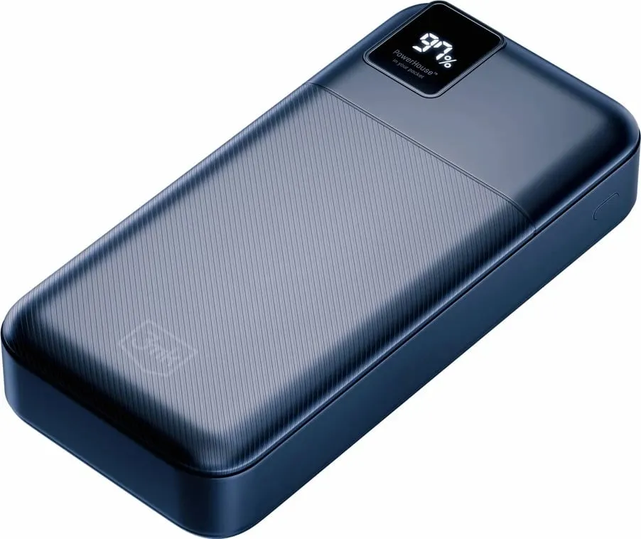 Powerbank 3mk PowerHouse 20,000mAh, 3 porta, Blu - 8