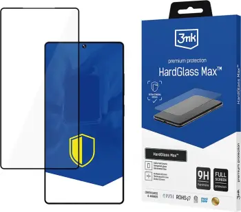 Xham i temperuar 3mk HardGlass Max për Samsung Galaxy S25 Ultra, i zi