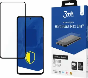 Xham mbrojtës Motorola Moto G84 5G 3mk HardGlass Max Lite, i zi