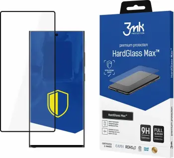 Xham mbrojtës privacy 3mk HardGlass Max Privacy për Samsung Galaxy S24 Ultra, i zi