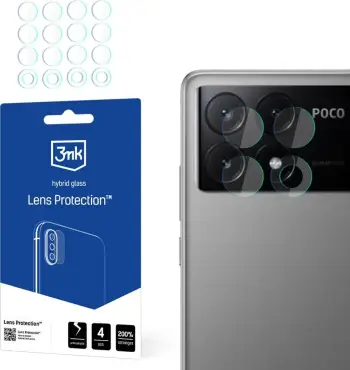 Mbështjellës 3mk Protection Clear Case për Xiaomi Poco X6 Pro 5G, transparent