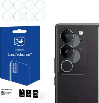 Mbrojtës kamerë 3mk Protection për Vivo V29 5G, xham hibrid, set