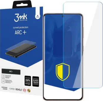 Folie mbrojtëse 3MK ARC+, për Samsung Galaxy S21 FE, transparente