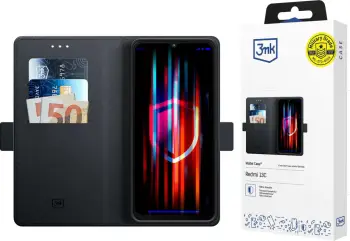 Mbështjellës 3mk Matt Case për Xiaomi Redmi 13C 5G, i zi