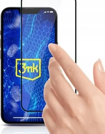 Mbrojtës ekrani 3MK HardGlass Max Lite Motorola Moto G54 Power Edition, xham i temperuar, full screen, i zi