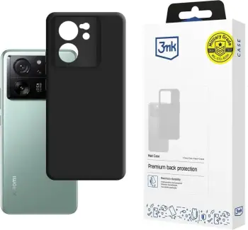 Mbështjellës 3mk Matt Case për Xiaomi 13T, i zi