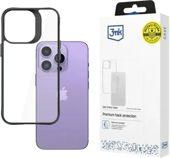 Mbrojtëse telefoni 3mk Matt Case për iPhone 14 Pro Max, TPU, mat, e zezë