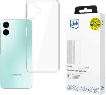 Mbështjellës 3mk Clear Case për Samsung Galaxy A06, Transparent