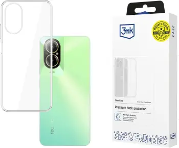 Mbështjellës 3mk Protection Clear Case për Realme C67, transparent