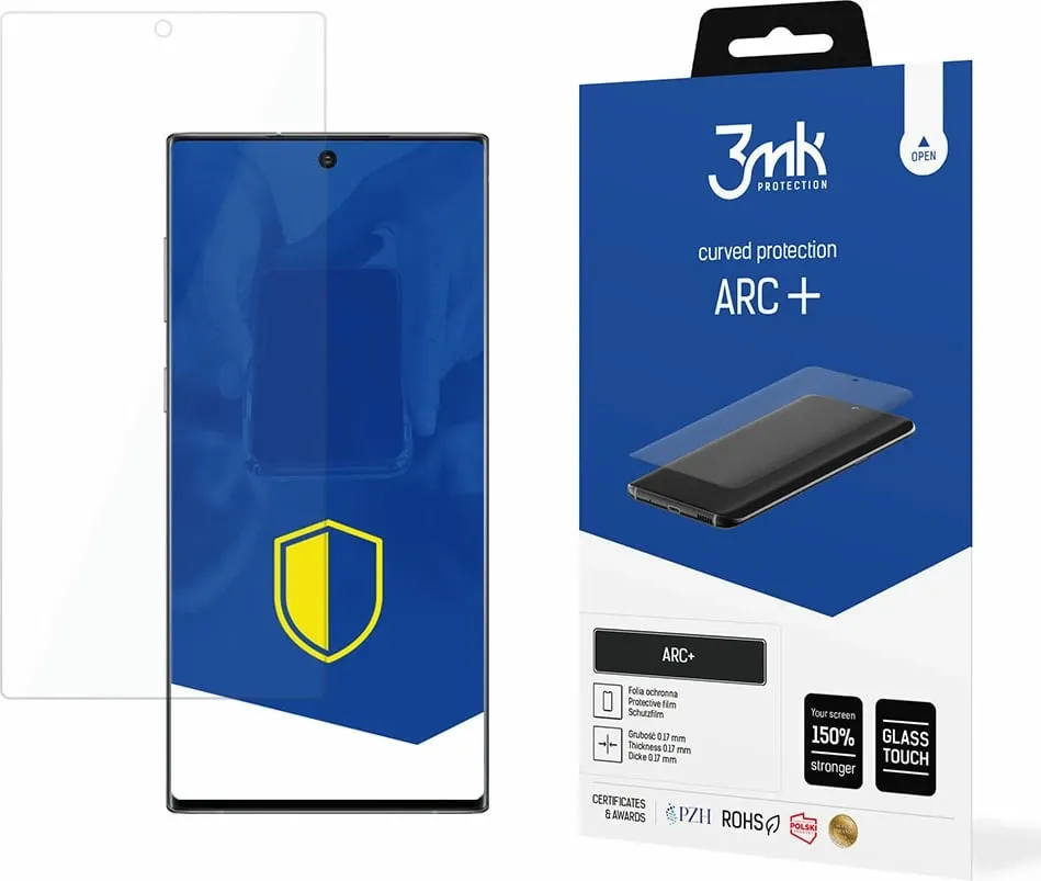 Folie mbrojtëse 3mk ARC+ për Samsung Galaxy Note 10, TPU, transparente - 1