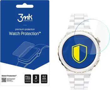 Mbështjellës xhami hibrid 3MK FlexibleGlass Huawei GT 3 Pro Elegant 43mm, protektor ekrani, transparent