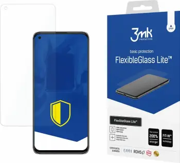 Xham hibrid mbrojtës për ekran, 3mk Protection FlexibleGlass Lite, për Xiaomi Mi 11 Lite/5G/5G NE, Transparent