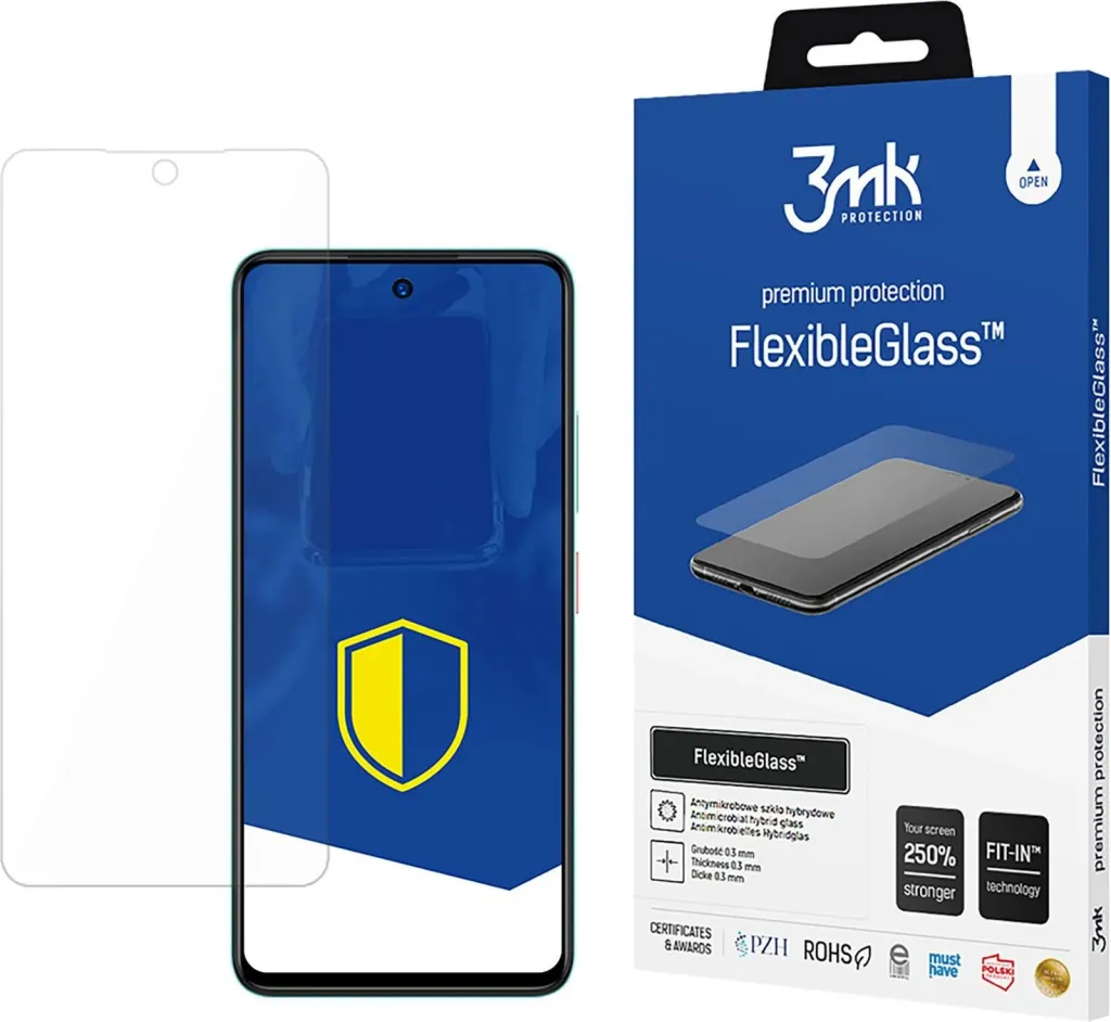 Xham mbrojtës hibrid 3mk FlexibleGlass për ZTE Blade A75 5G - 1