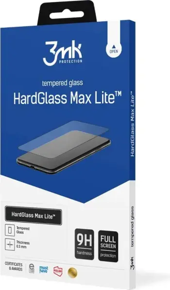 Xham mbrojtës 3mk HardGlass Max Lite për Xiaomi Mi 11 Lite 4G/5G/11 Lite 5G NE