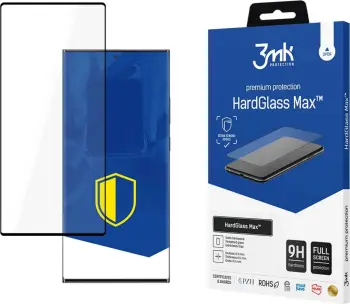Mbështjellës xhami i temperuar 3mk HardGlass Max FingerPrint për Samsung Galaxy S22 Ultra 5G