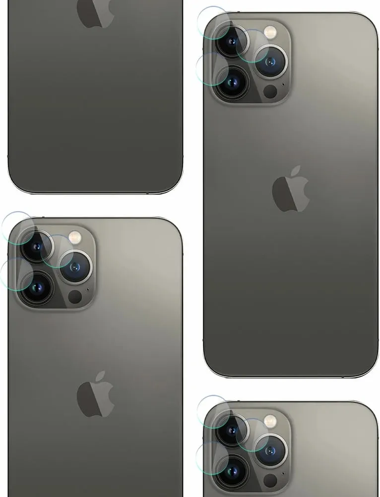 Mbështjellës 3mk Protection Comfort Set 4in1 për iPhone 13 Pro, i zi - 12