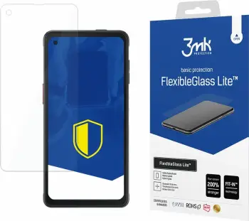 Xham hibrid mbrojtës për ekran, 3mk Protection FlexibleGlass Lite, për Samsung Galaxy XCover Pro, Transparent