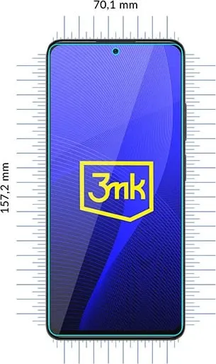Xham mbrojtës FlexibleGlass Lite për Xiaomi Redmi Note 11 Pro, 3mk Protection, Transparent - 7