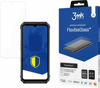 Xham mbrojtës 3MK FlexibleGlass për Ulefone Power Armor 18 18T, hibrid, transparent
