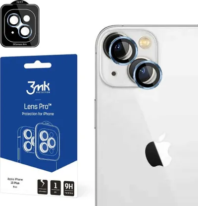 Xham mbrojtës kamere 3mk Lens për Apple iPhone 16 Pro 16 Pro Max, 9H, transparent - 2