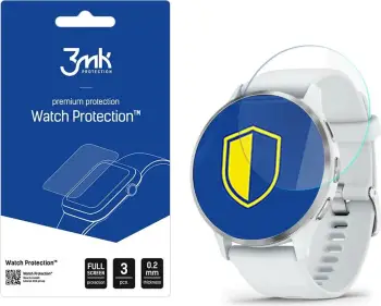 Folie mbrojtëse 3MK ARC Watch Film për Garmin Venu 3, set 3 copë, transparente