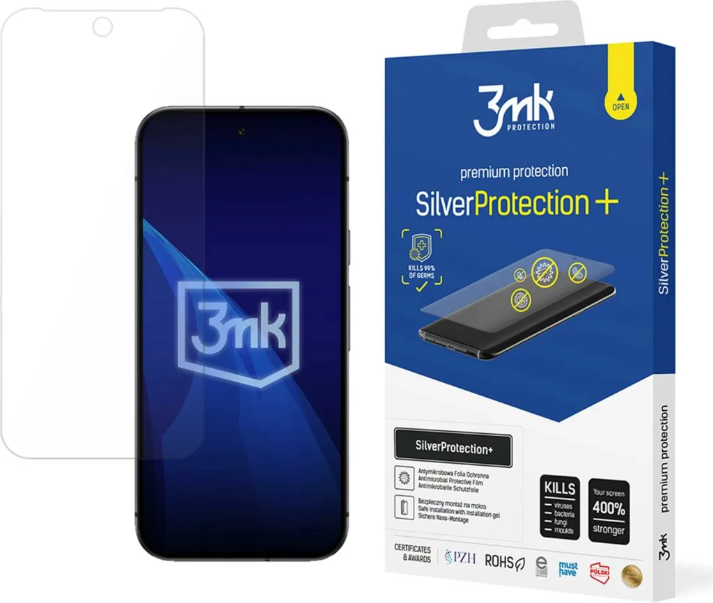 Mbështjellës antibakterial 3mk SilverProtection+ për Google Pixel 9A - 1