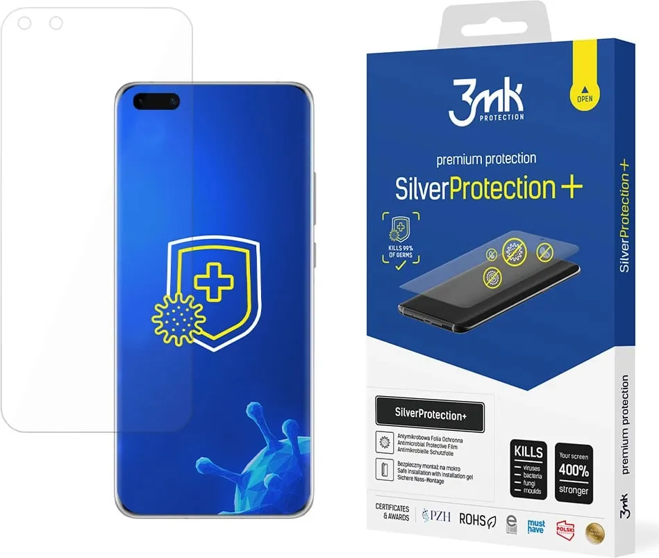 Folie mbrojtëse 3mk SilverProtection+ për Huawei P40 Pro 5G - 1